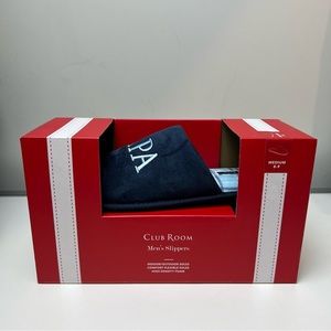 Club Room Blue/Navy #1 Papa Men’s Slippers